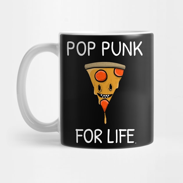 POP PUNK FOR LIFE PIZZA by TeeNZ